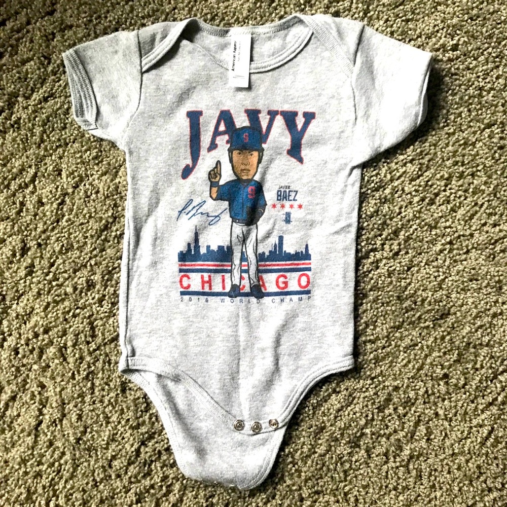 Javy Baez Chicago Cubs onesie 3-6 m
